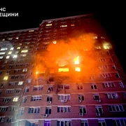 Bloc din Odesa lovit de drone FOTO Profimedia