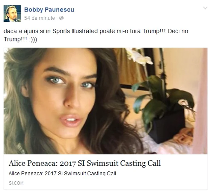 Alice şi Bobby Păunescu s-au căsătorit vara trecută la Bufteafoto: arhiva personală