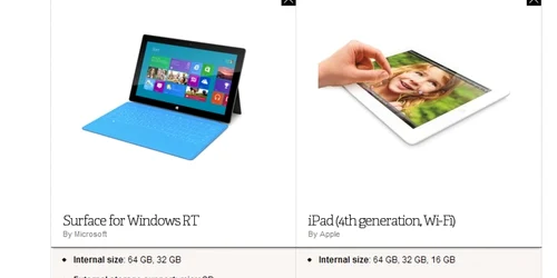 ipad 4 versus microsoft surface