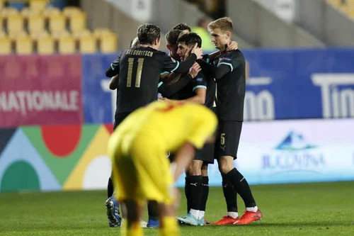 Fotbal România Austria (0-1) în Liga Naţiunilor FOTO EPA-EFE / Robert Ghement