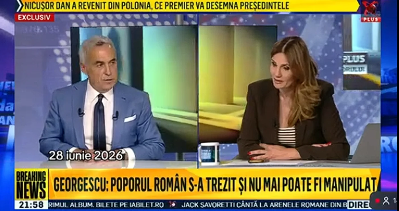 Dialogul a luat o turnură acidă. FOTO captură video FB Alin Radu Gurbet