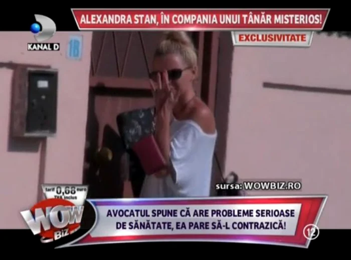 Cântăreaţa zâmbeşte din nou, după coşmarul prin care a trecut (captură: WOWbiz)