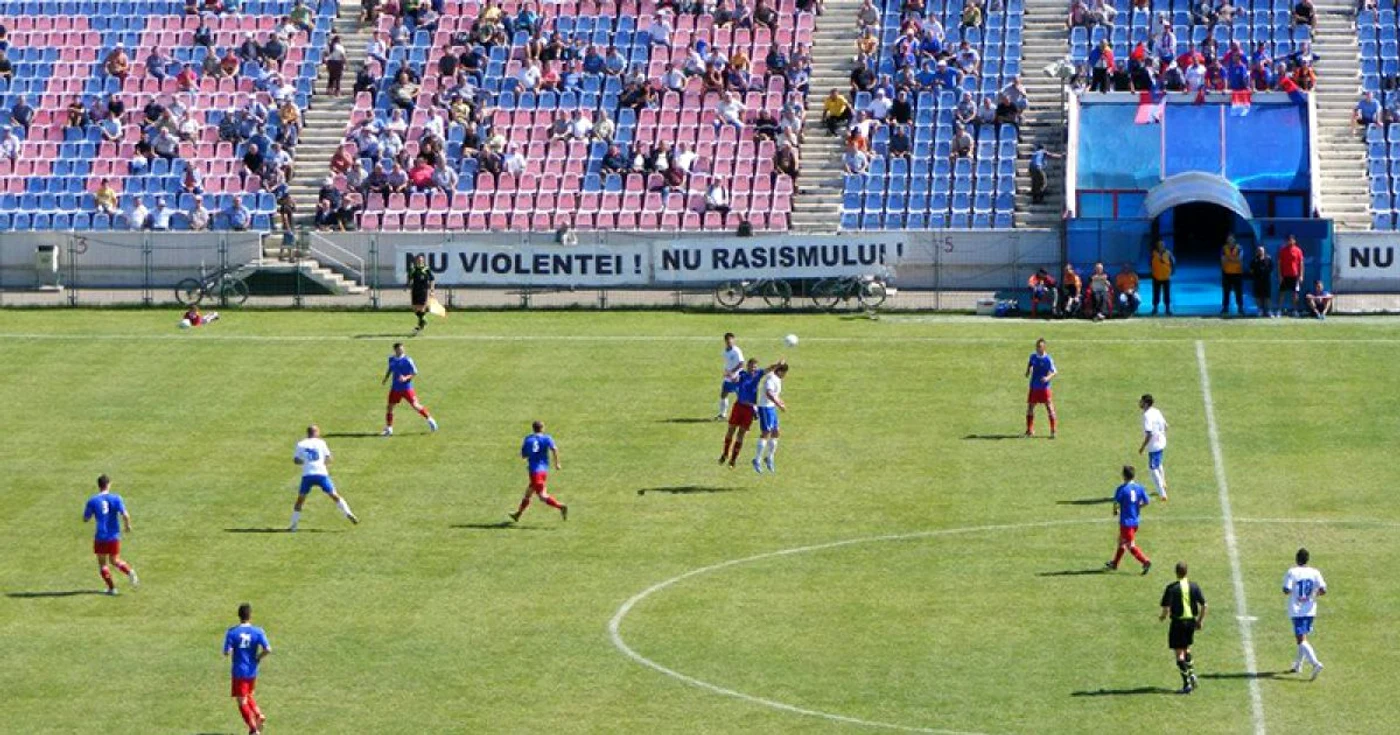 Gloria nu e reuşit să treacă pe teren propriu de formaţia Unirea Slobozia