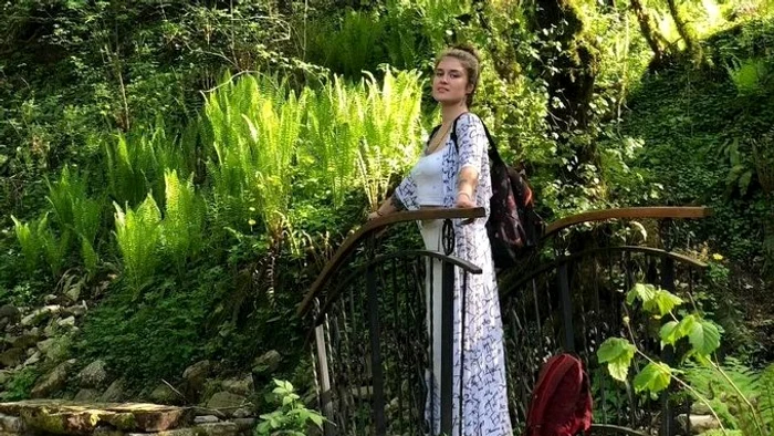 Diana Isakova a fugit din Rusia și se află acum în Georgia Foto: Twitter @Activatica