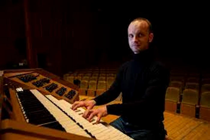 Organistul Eduard Antal FOTO Facebook Eduard Antal