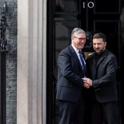 Keir Starmer și Volodimir Zelenski FOTO Profimedia 