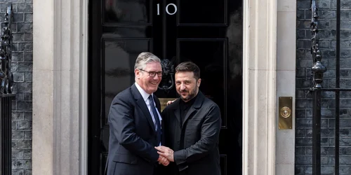 Keir Starmer și Volodimir Zelenski FOTO Profimedia 