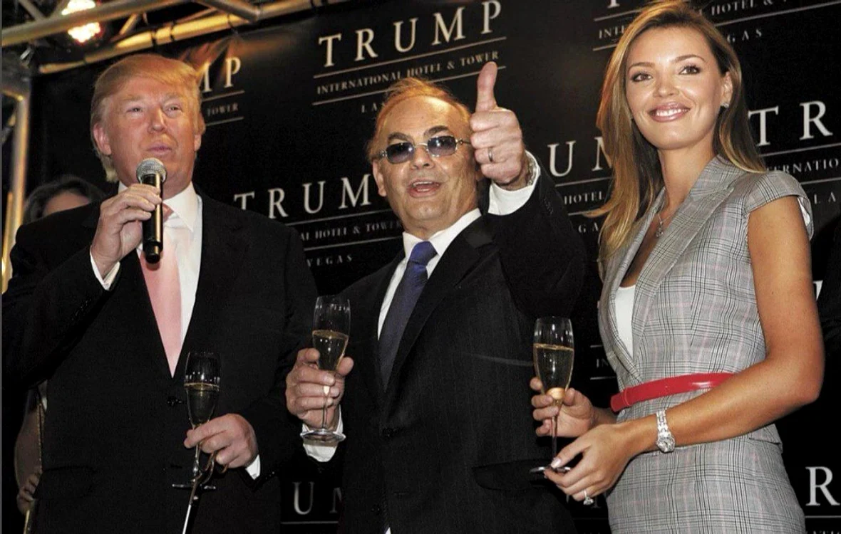 Donald Trump și Aleksandra Nikolaenko, fostă „Miss Ucraina”/FOTO:X