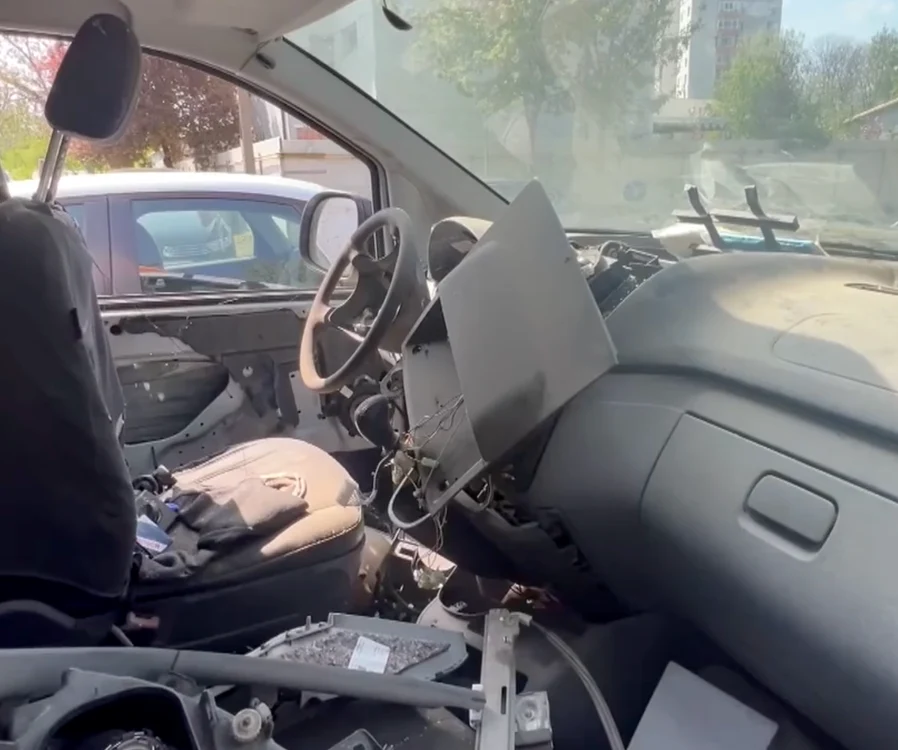 Interiorul unei ambulanțe  Sursa foto: Arhiva SAJ Iași