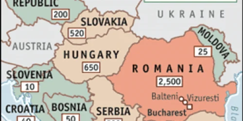 Harta Europa Centrala