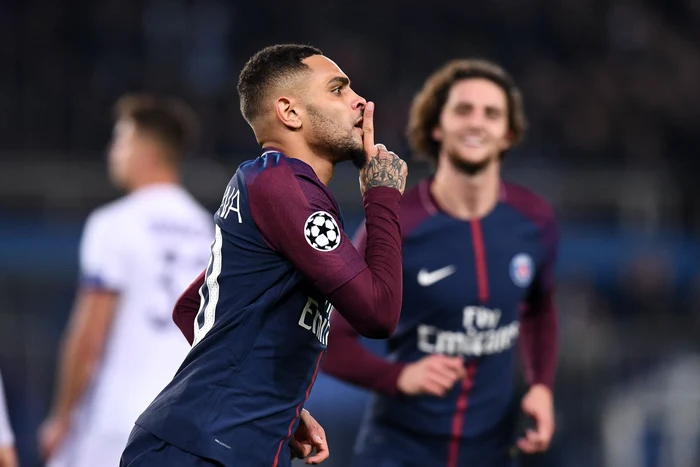 Kurzawa a dat trei goluri în meciul PSG - Anderlecht
