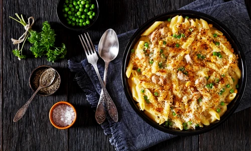 Budinca de paste cu ton  Sursa foto shutterstock 2230398657 jpg