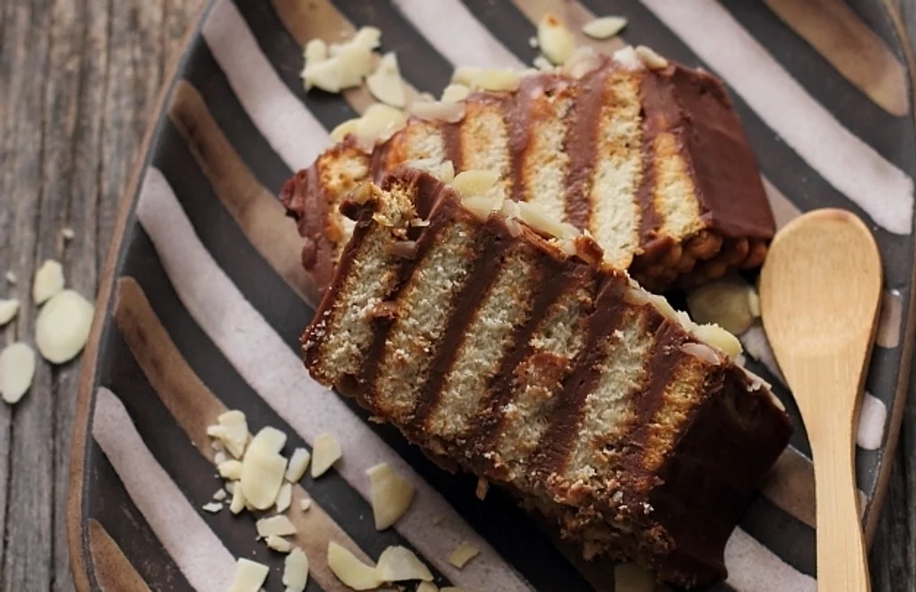 Prăjitură cu biscuiți și cremă de mascarpone Foto: Blog Laura Adamache
