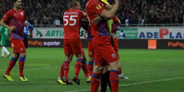 Steaua - Maccabi 4-2 - Florian Costea, Bourceanu și Martinovici  * Foto: Marian Burlacu
