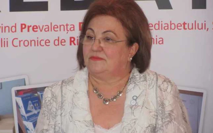 Prof. dr. Maria Moţa, preşedintele Societăţii Române de Diabet, Nutriţie şi Boli Metabolice