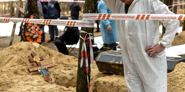 Ororile de la Izium - groapa comuna de cadavre FOTO EPA-EFE