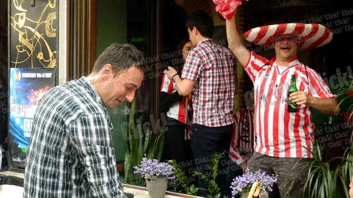 Fanii lui Athletic Bilbao au lăsat dezastru în urmă.