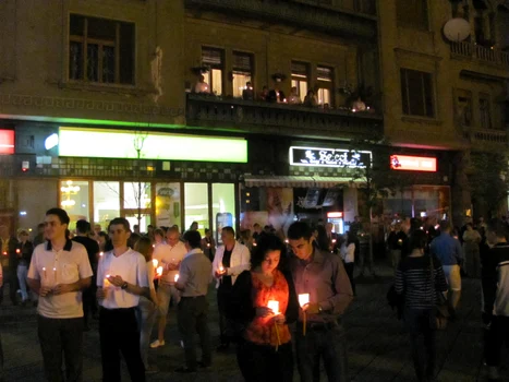 Slujba de Înviere la Timişoara