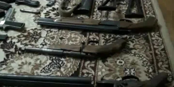 Armele au fost descoperite într-o locuință din sectorul Râșcani