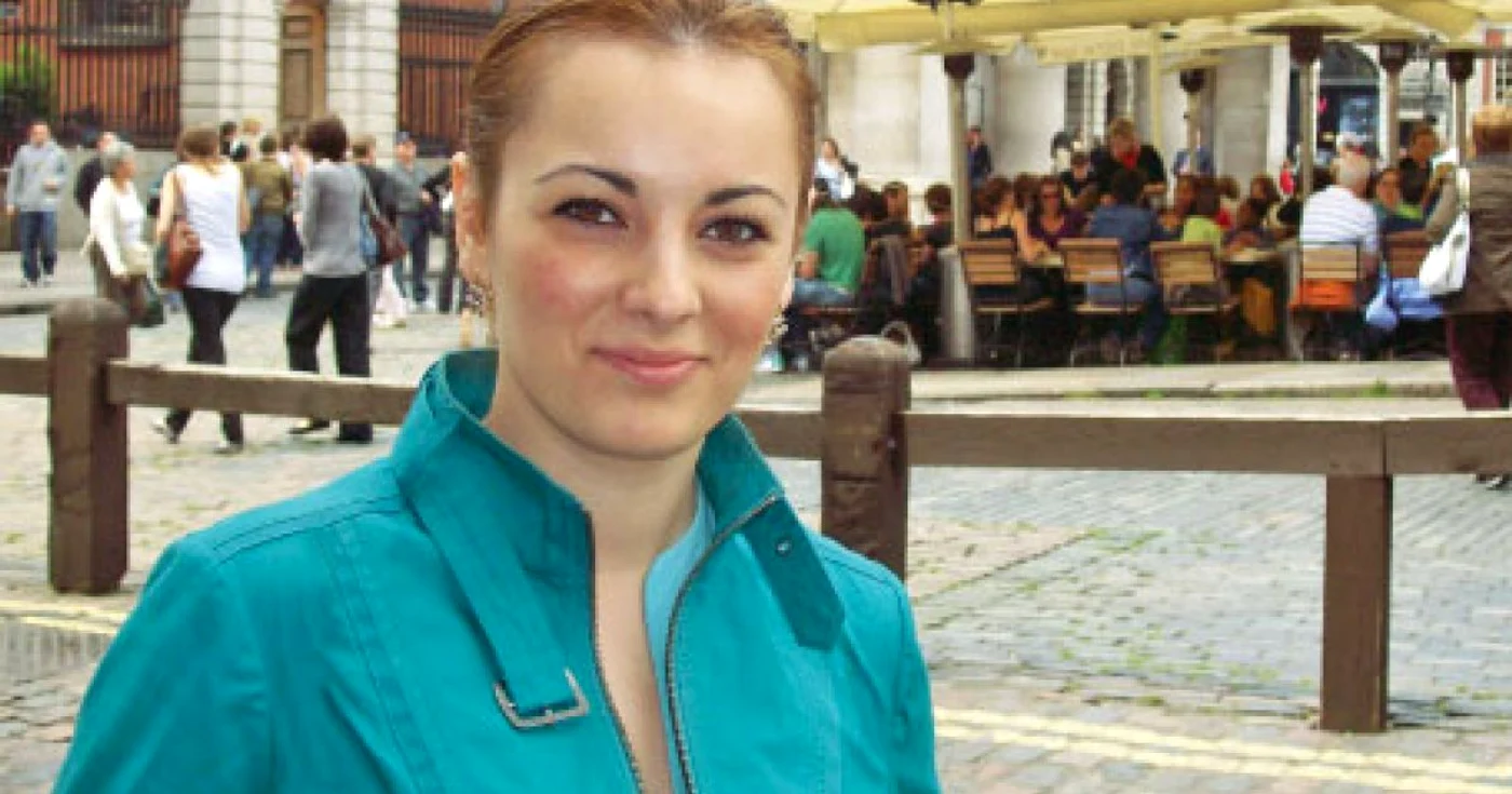 Mădălina Penciu, în centrul Londrei 