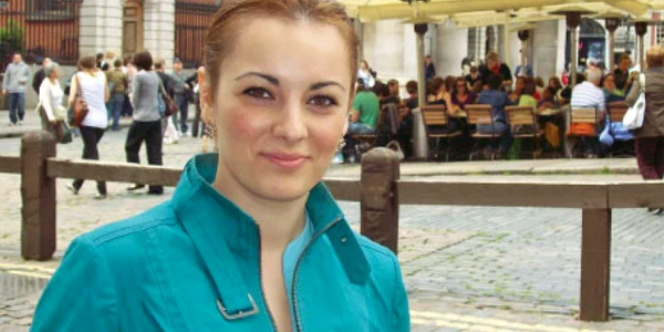 Mădălina Penciu, în centrul Londrei 