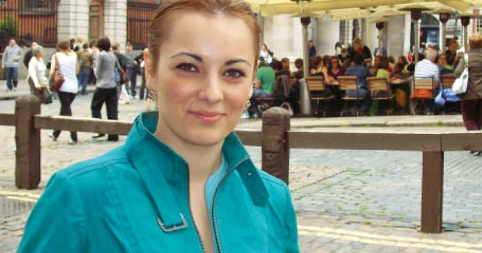 Mădălina Penciu, în centrul Londrei