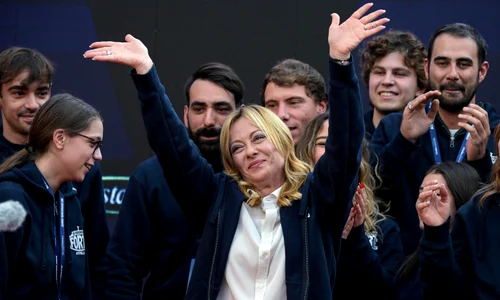 Premierul Italiei la festuvalul Atreju din Roma FOTO EPA EFE jpg