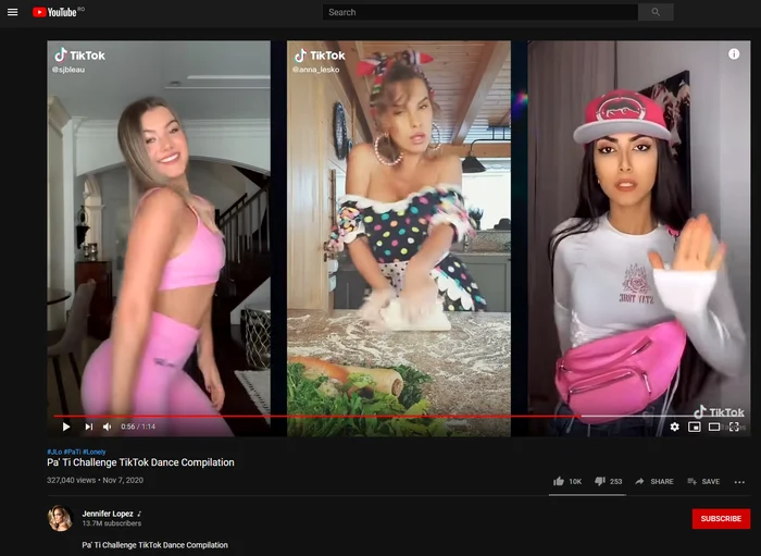 Anna Lesko apare la secunda 0.55