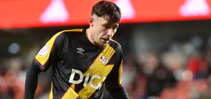 Andrei Rațiu are ca principală calitate viteza   FOTO Facebook Rayo Vallecano