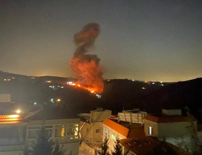 Mai multe persoane au fost ucise in Liban în urma atacurilor israeliene Foto: X