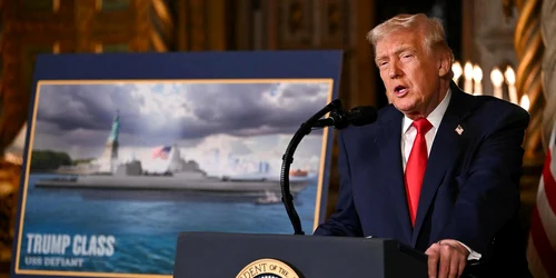 Marina americană va avea nave de război din clasa Trump foto x @CGTNOfficial jfif