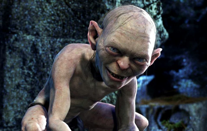 Gollum este personajul cel mai cunoscut din "Stăpânul Inelelor"