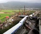 Accident de tren în Grecia FOTO Profimedia 