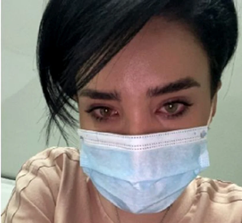 Pe 1 septembrie, la miezul nopții, Adelina anunța, cu lacrimi în ochi, că a fost testată pozitiv pentru coonavirus