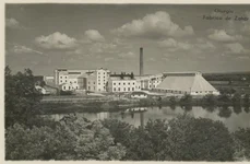 Fabrica de zahăr din Giurgiu, în perioada interbelică (© iMAGO Romaniae)
