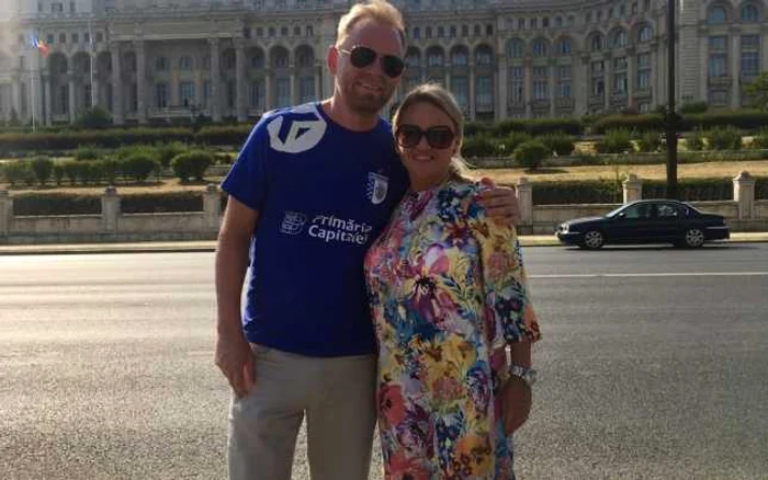 Magnus Johansson şi soţţia lui Nina
