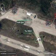 Imagini din satelit cu aeronavele distruse la baza Olenia FOTO Nexta jpeg