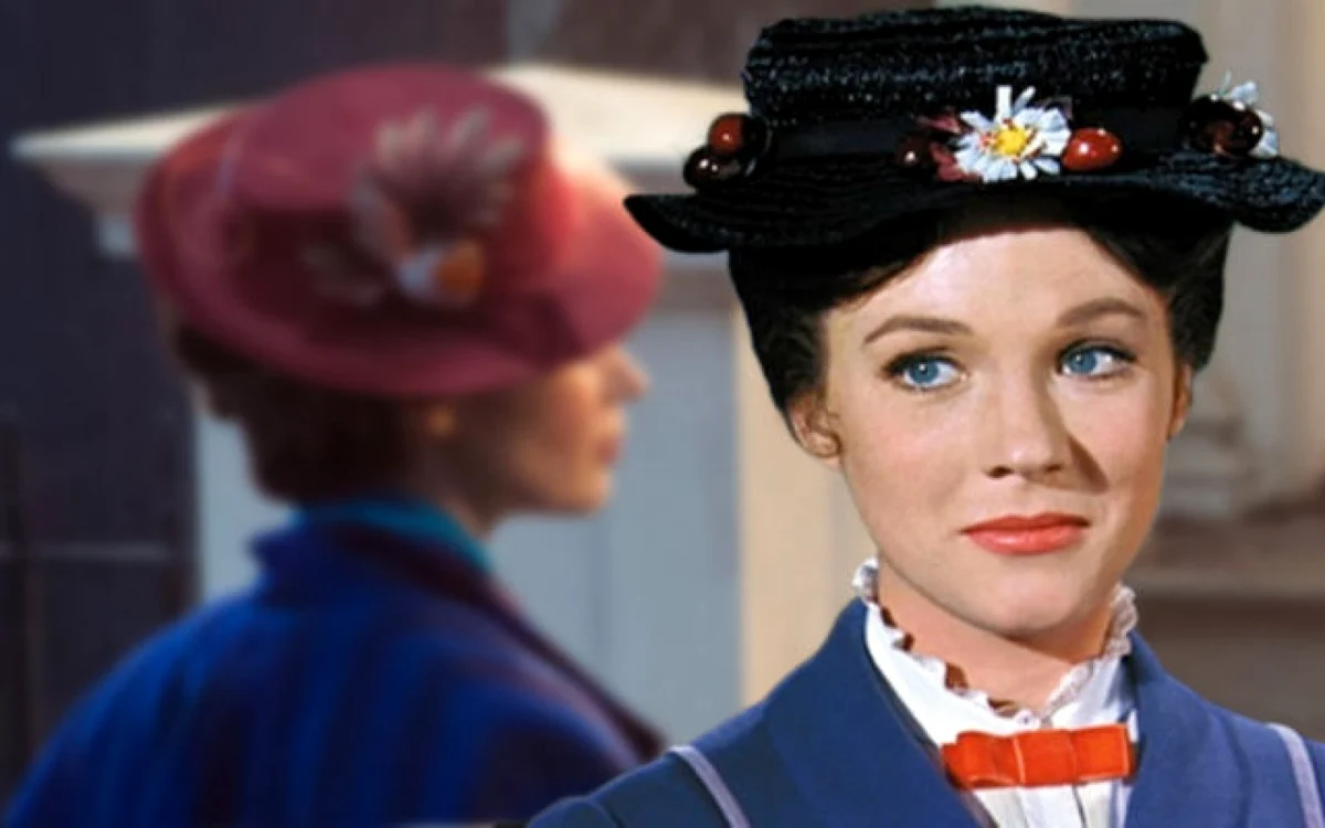 Julie Andrews a interpretat-o pe Mary Poppins în filmul original din 1964 FOTO cinemagia.ro