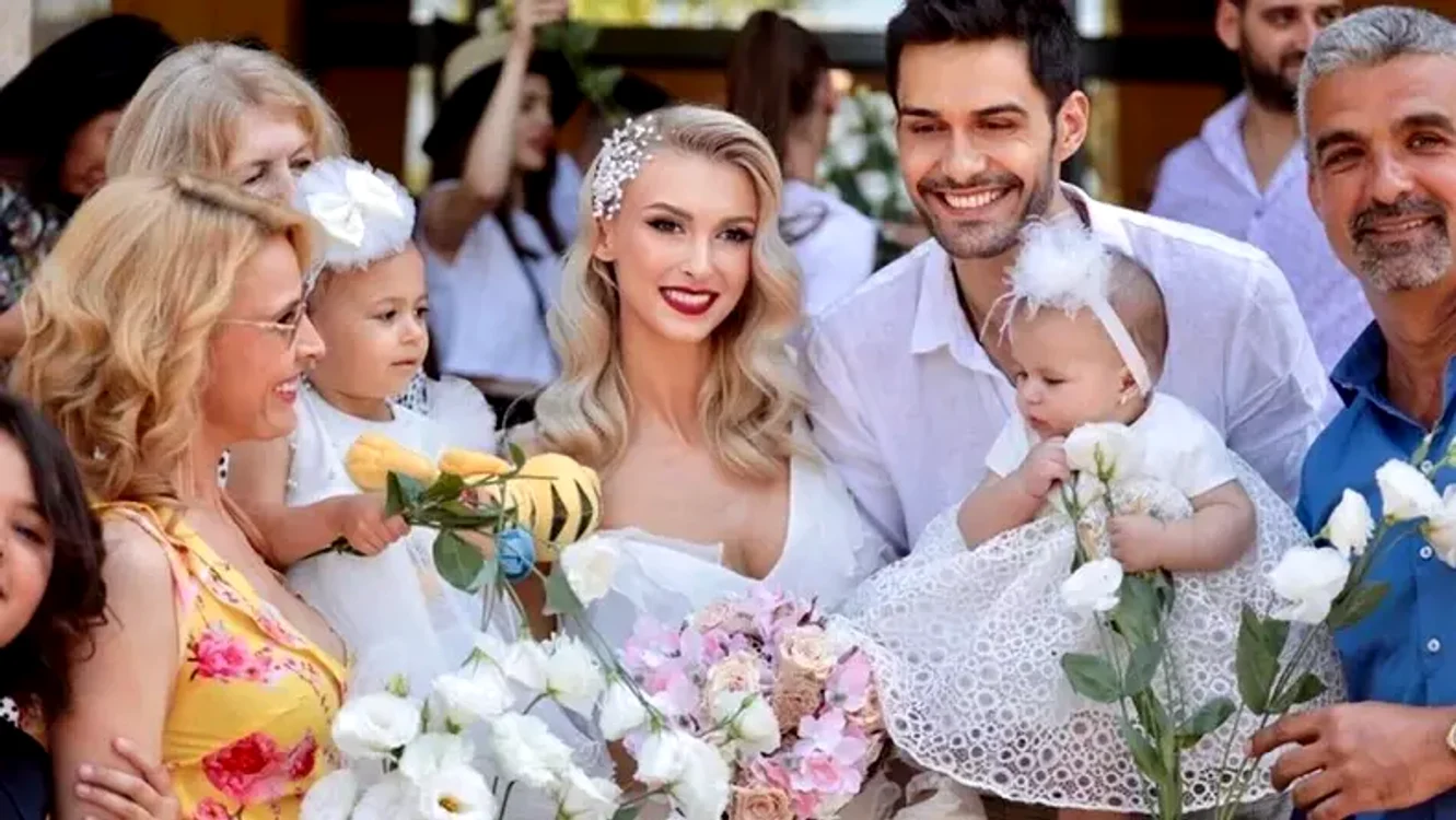 George și Andreea au împreună două fetițe / foto: social media
