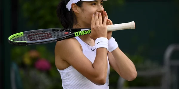 Emma Răducanu - Wimbledon - 3 iul 2021 / FOTO EPA - EFE