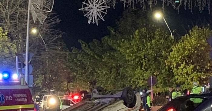 accident politie bucuresti foto cititor adevarul
