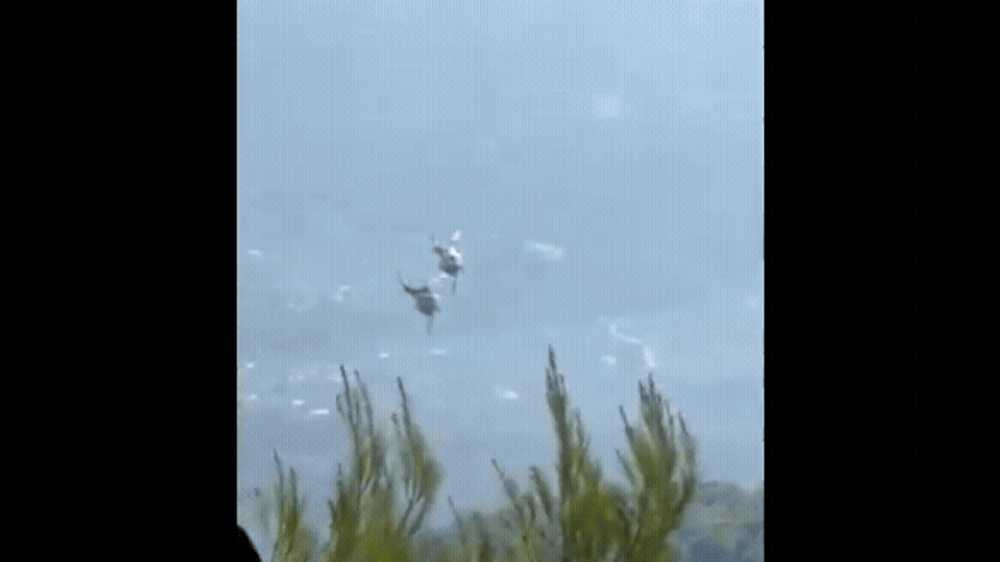 Două elicoptere s-au ciocnit în Grecia în timpul stingerii incendiilor. Doi membri ai unui echipaj au murit