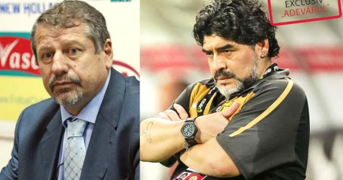 Înainte de startul sezonului, arabii se înţeleseseră cu tehnicianul român, însă, au renunţat la el pentru a-l lua pe Maradona!