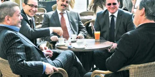 Ioan Rus şi Vasile Dâncu, pe vremea când îl primeau călduros pe Victor Ponta la Cluj-Napoca