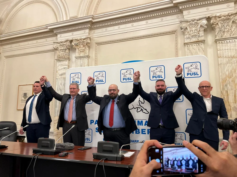 Piedone și PUSL intră în cursa electorală pentru alegerile din 9 iunie FOTO PUSL.ro