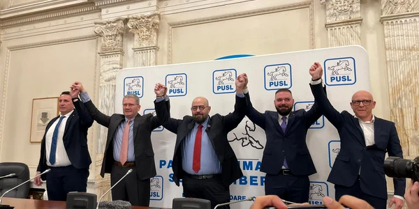 Cristian Piedone și o parte din candidatii PUSL FOTO PUSL ro jpeg