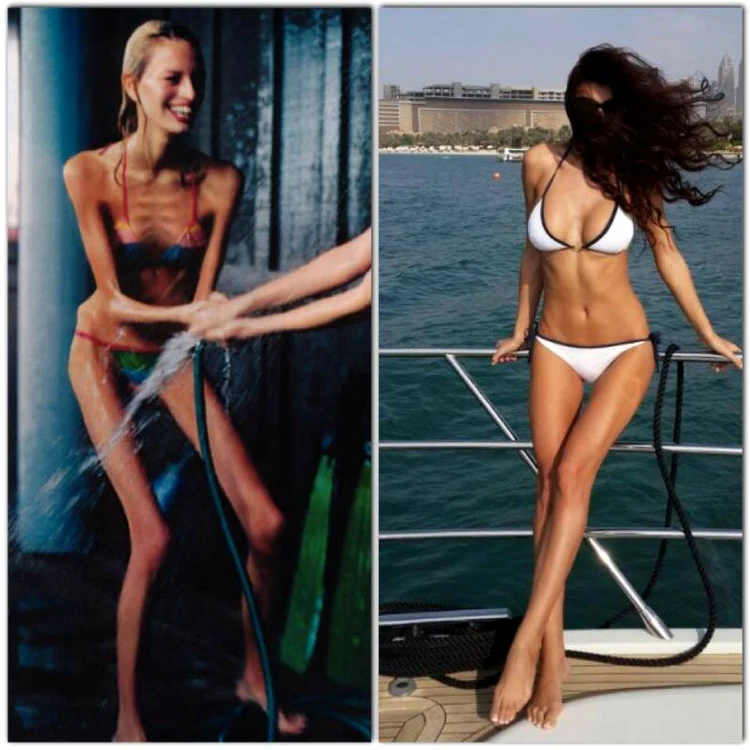 Ramona Gabor le-a arătat fanilor cât de slabă este o fată anorexică