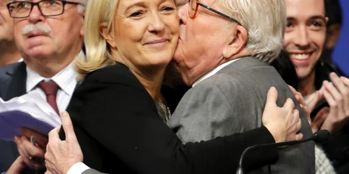 Jean Marie Le Pen si Marine Le Pen FOTO AP