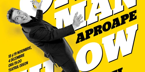 One Man Aproape Show Pavel Bartoș Teatrul Odeon jpg