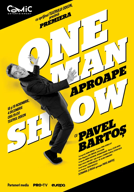 One Man Aproape Show - Pavel Bartoș - Teatrul Odeon